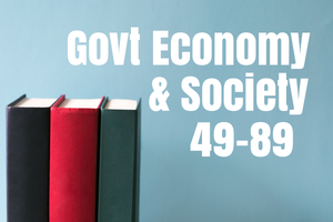 Government Economy & Society in Ireland 1949-1989